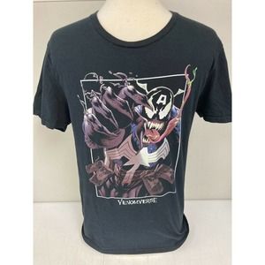 Venomeverse Venom Captain America Hybrid Marvel Comics Graphic T-Shirt Medium